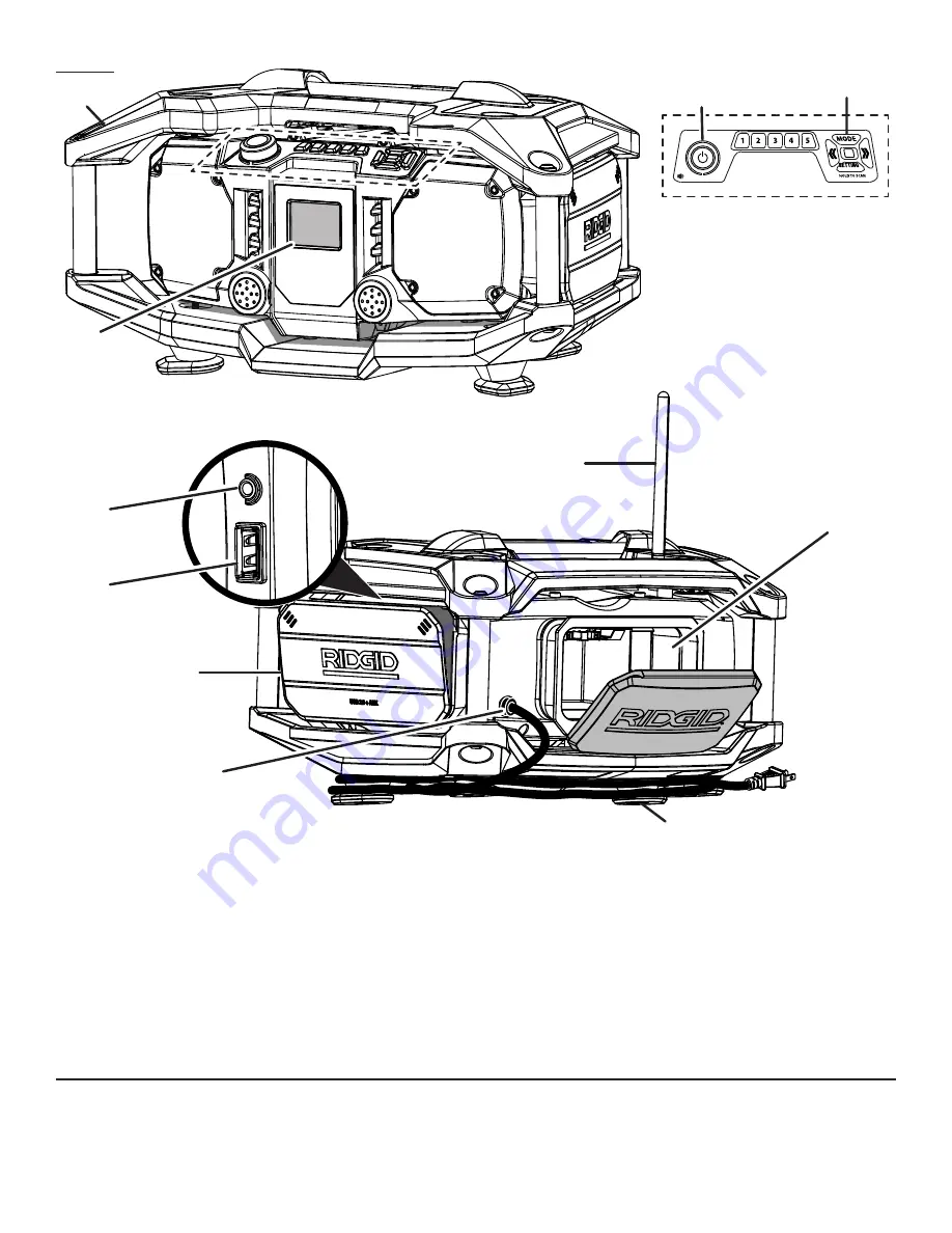 RIDGID R84083 Operator'S Manual Download Page 24