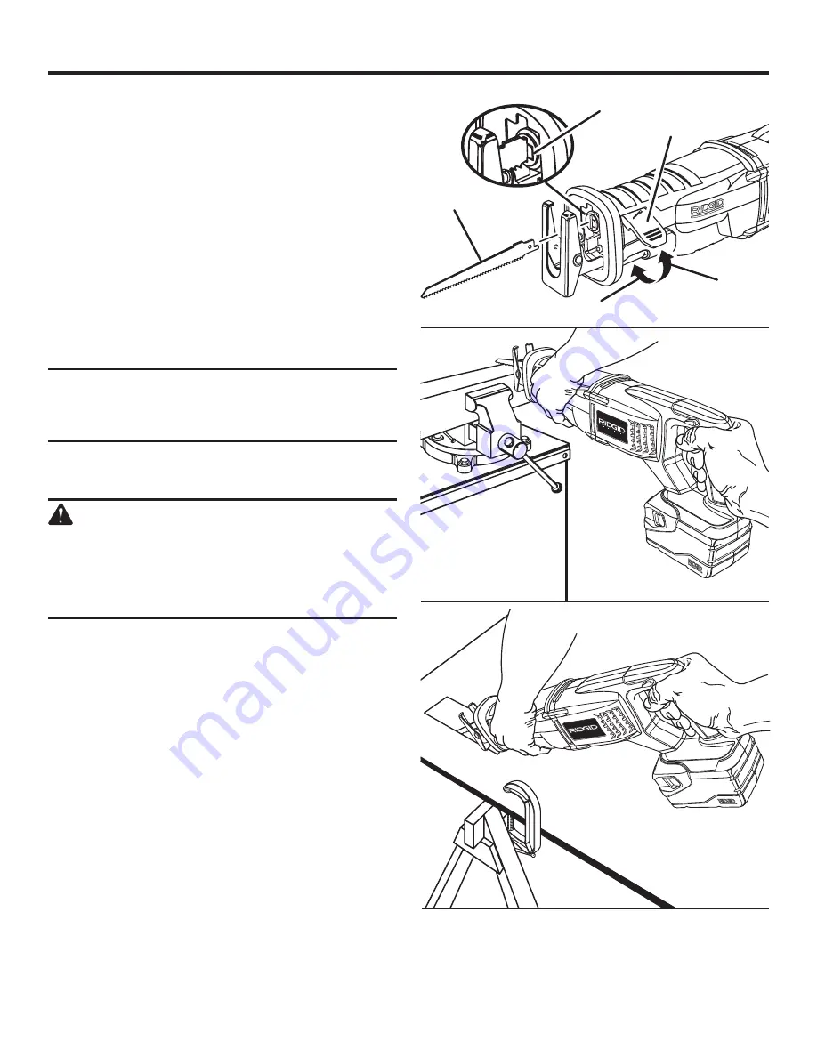 RIDGID R854 Operator'S Manual Download Page 14