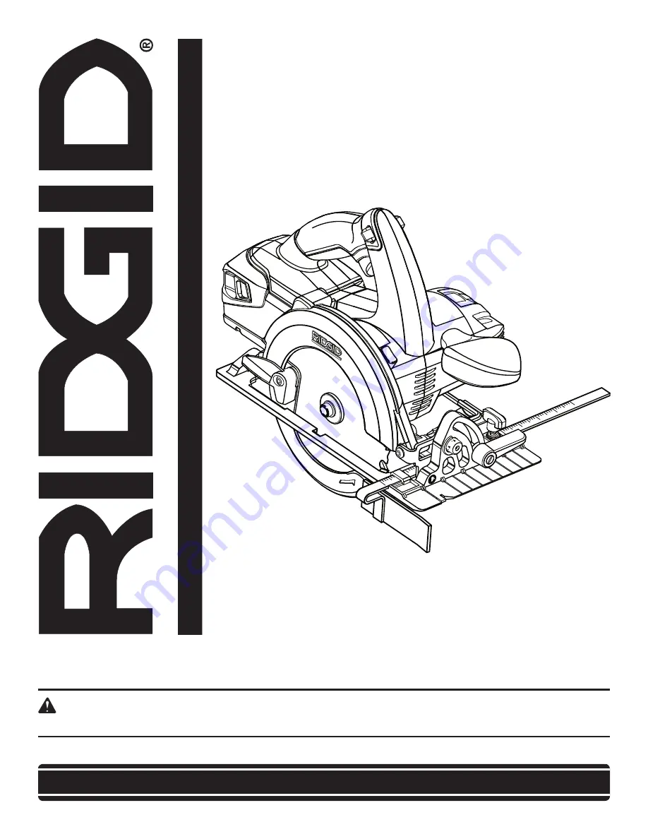 RIDGID R855 Скачать руководство пользователя страница 1