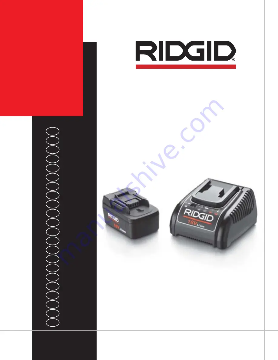 RIDGID RBC 10 Manual Download Page 1