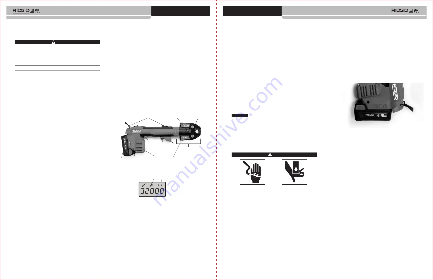 RIDGID RP 218 Manual Download Page 4