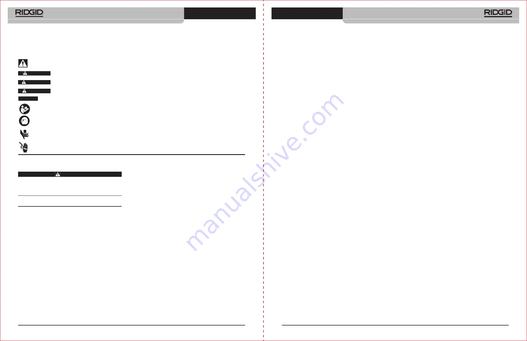 RIDGID RP 218 Manual Download Page 10