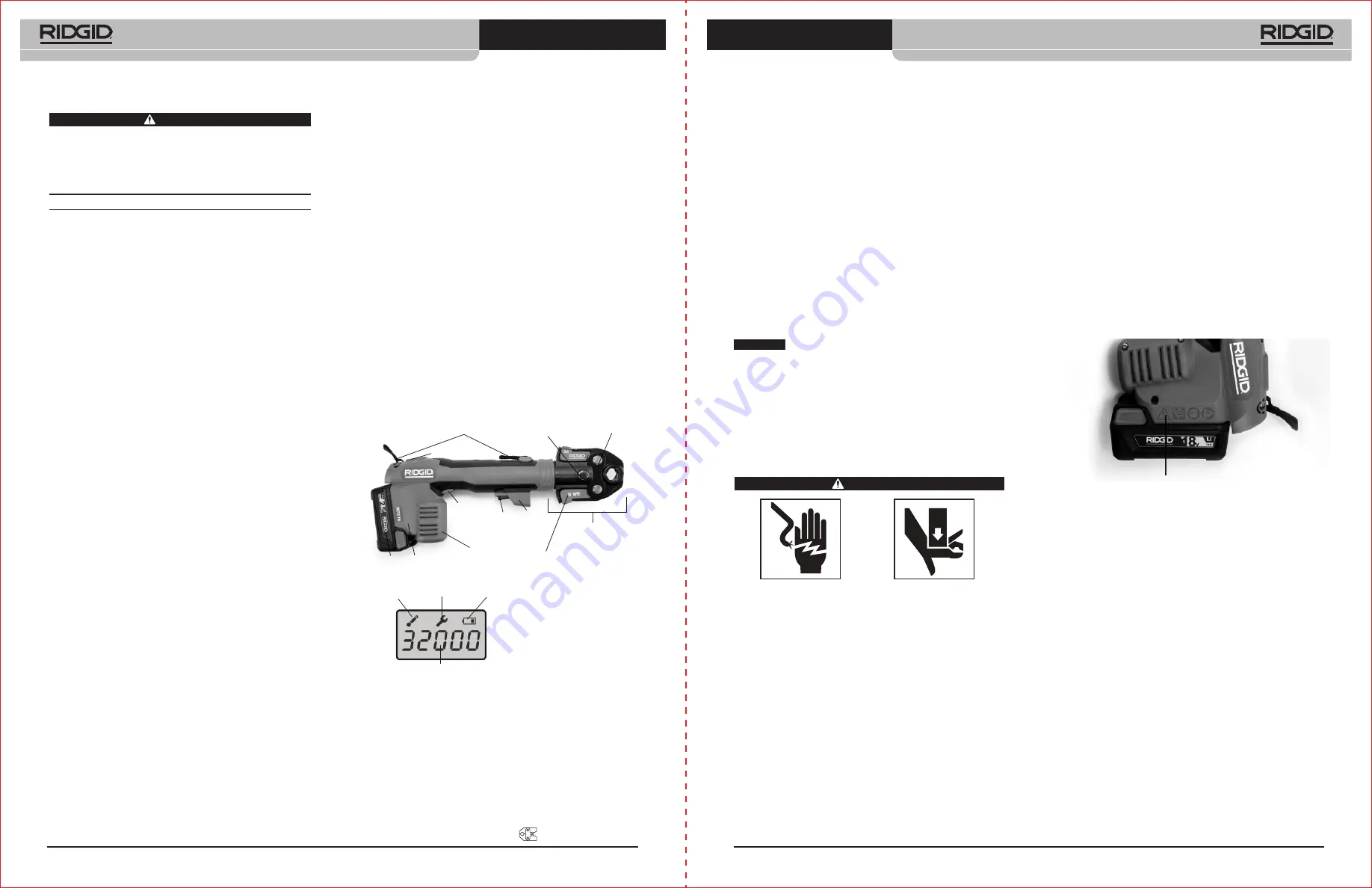 RIDGID RP 218 Manual Download Page 11