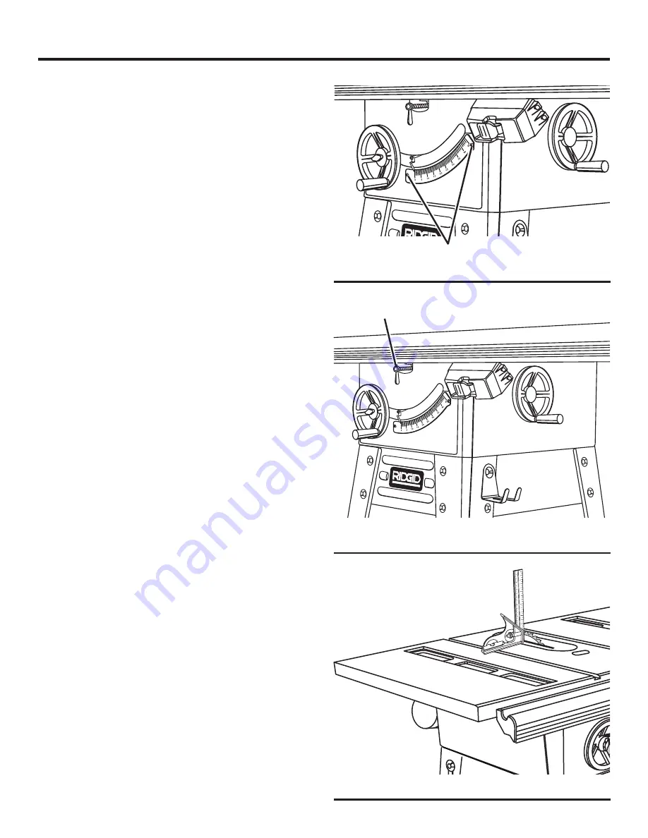 RIDGID TS3660 Operator'S Manual Download Page 44