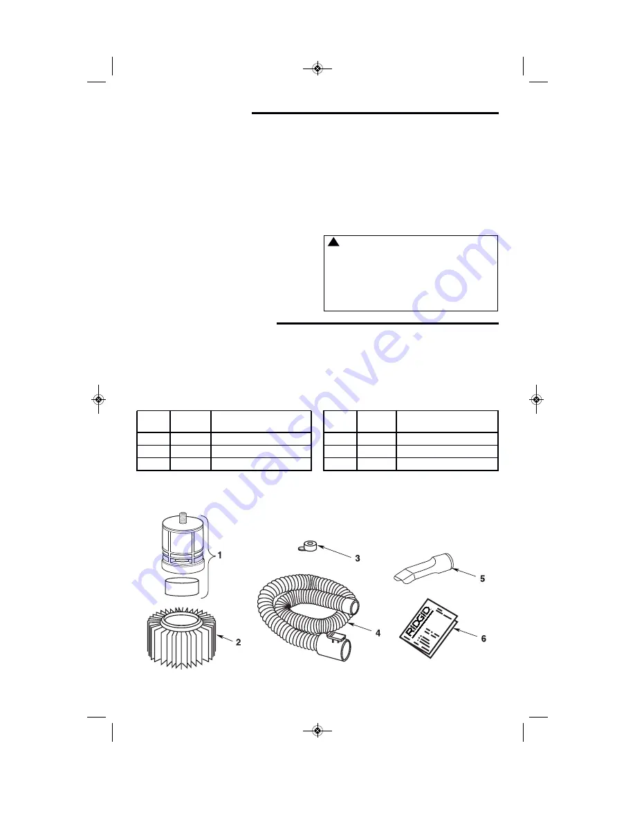 RIDGID WD03180 Скачать руководство пользователя страница 10