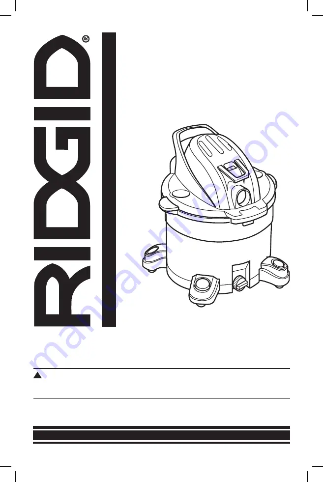 RIDGID WD1255AU0 Скачать руководство пользователя страница 33