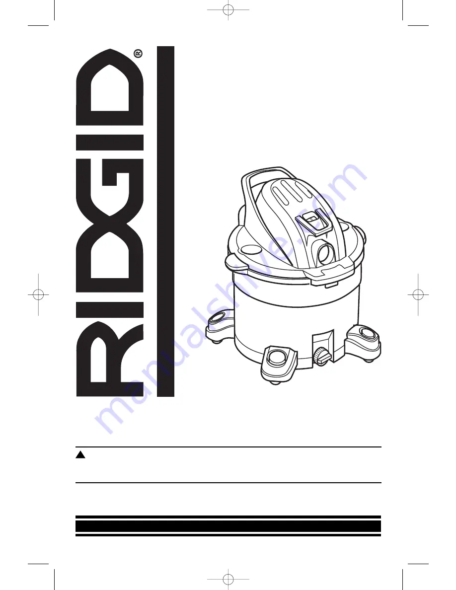 RIDGID WD1255BR0 Скачать руководство пользователя страница 17