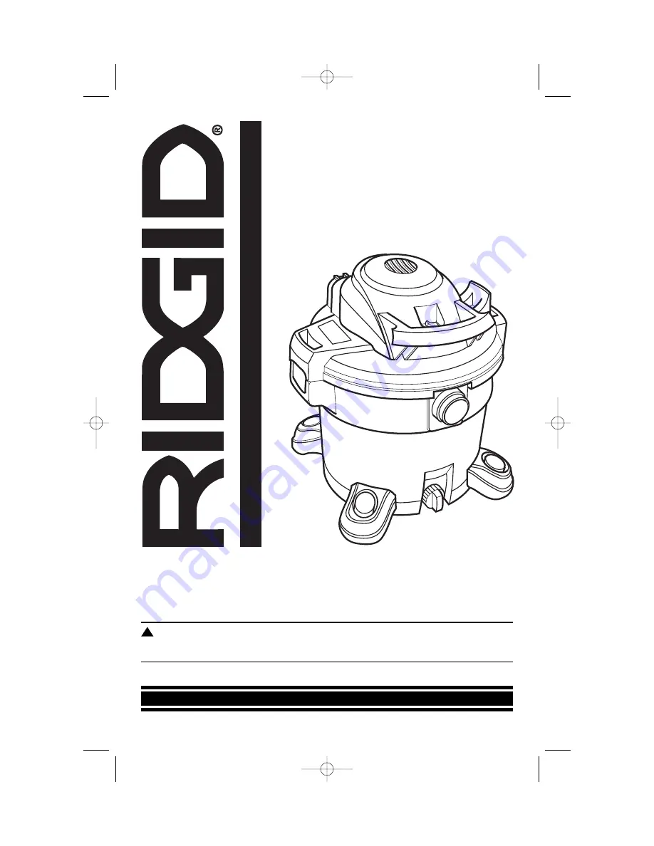 RIDGID WD12701 Скачать руководство пользователя страница 15