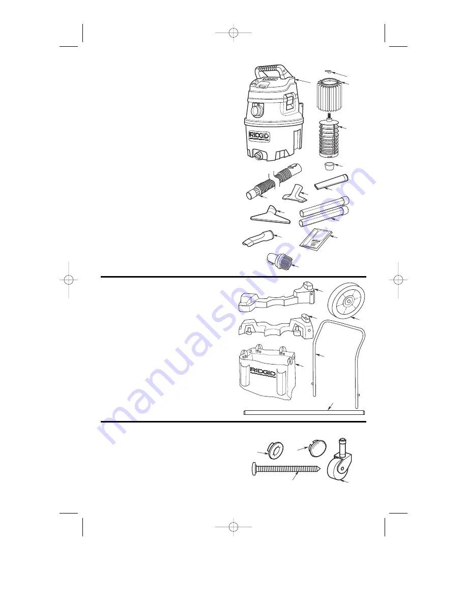 RIDGID WD1850 Скачать руководство пользователя страница 5