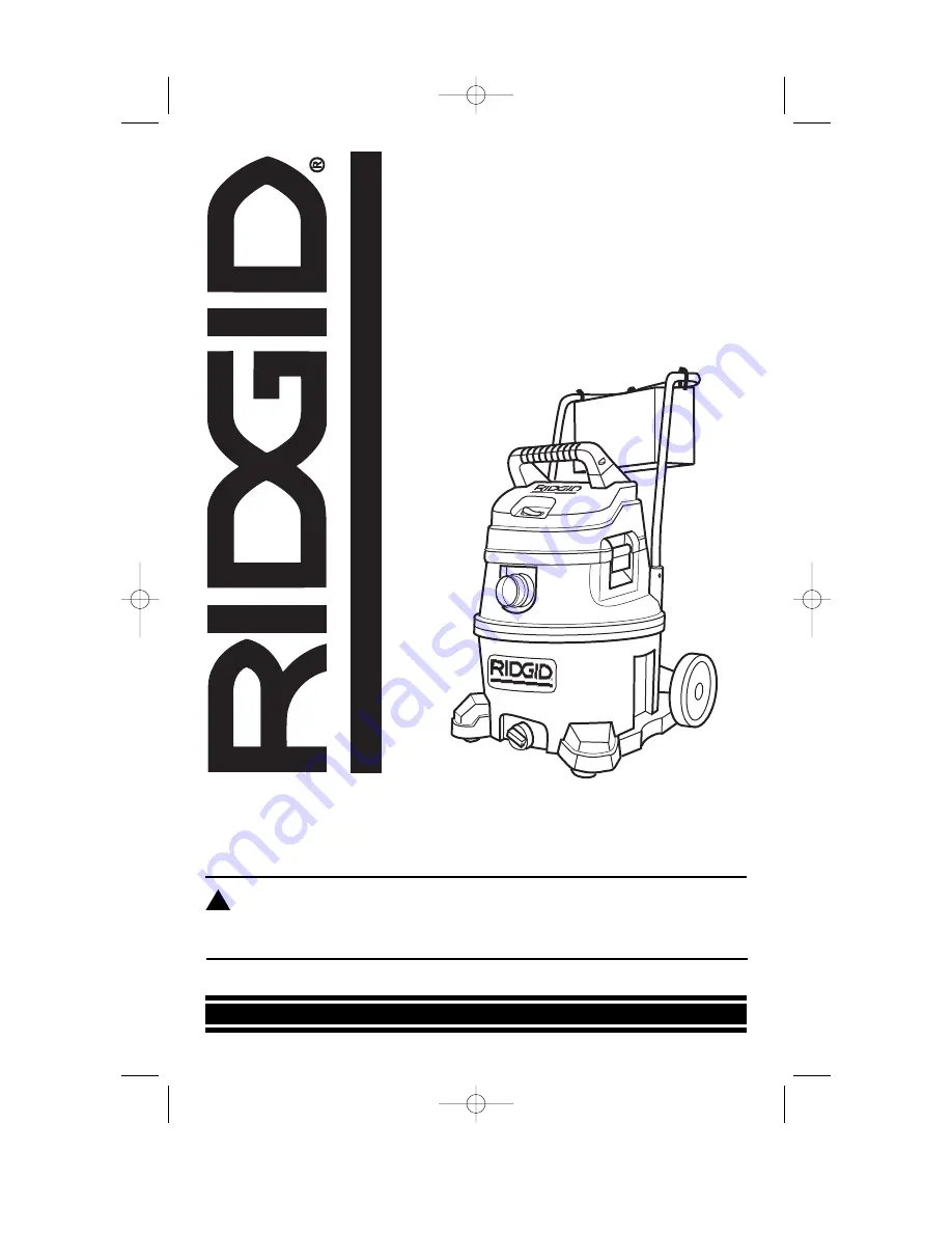 RIDGID WD18510 Скачать руководство пользователя страница 21