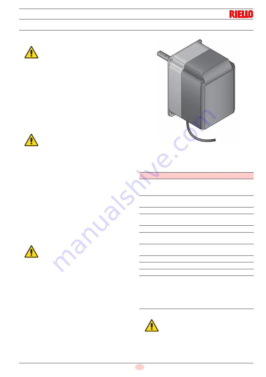 Riello 1135T1 Installation, Use And Maintenance Instructions Download Page 19