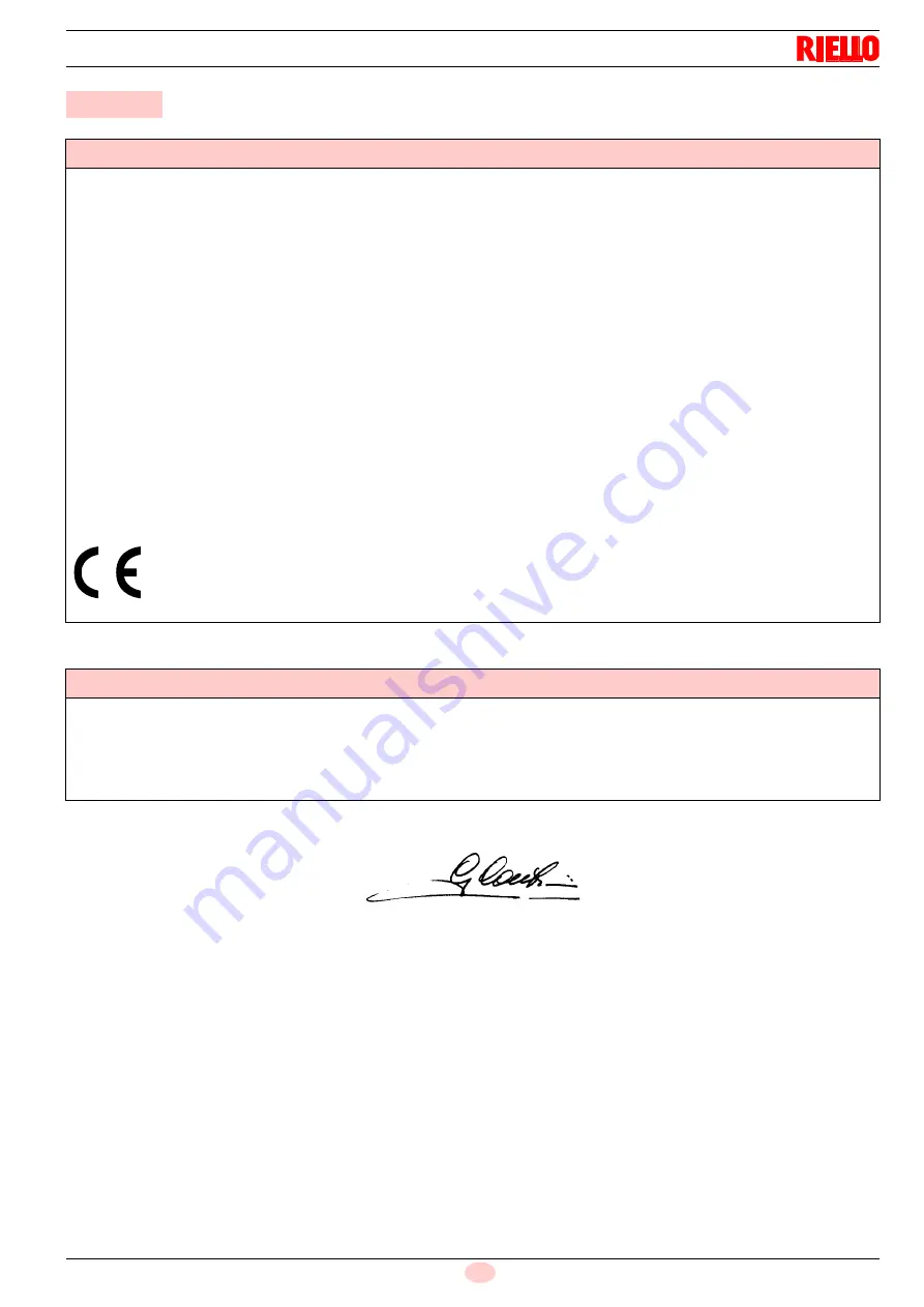 Riello 1311 T2 Modulating Operation Download Page 5