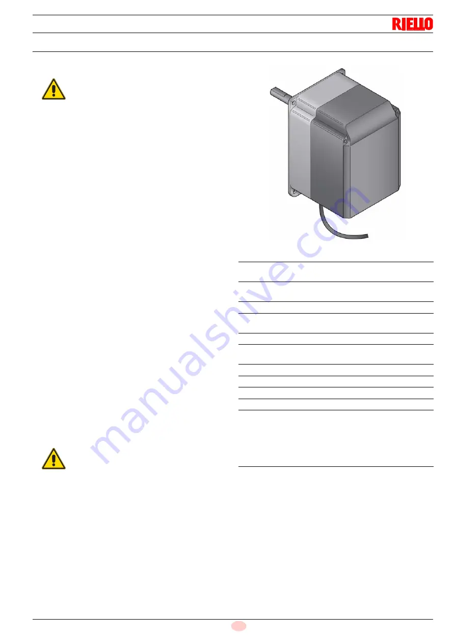 Riello 1311 T2 Modulating Operation Download Page 17