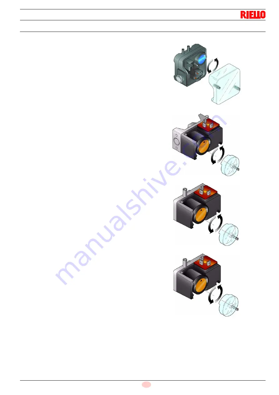 Riello 1311 T2 Modulating Operation Download Page 35