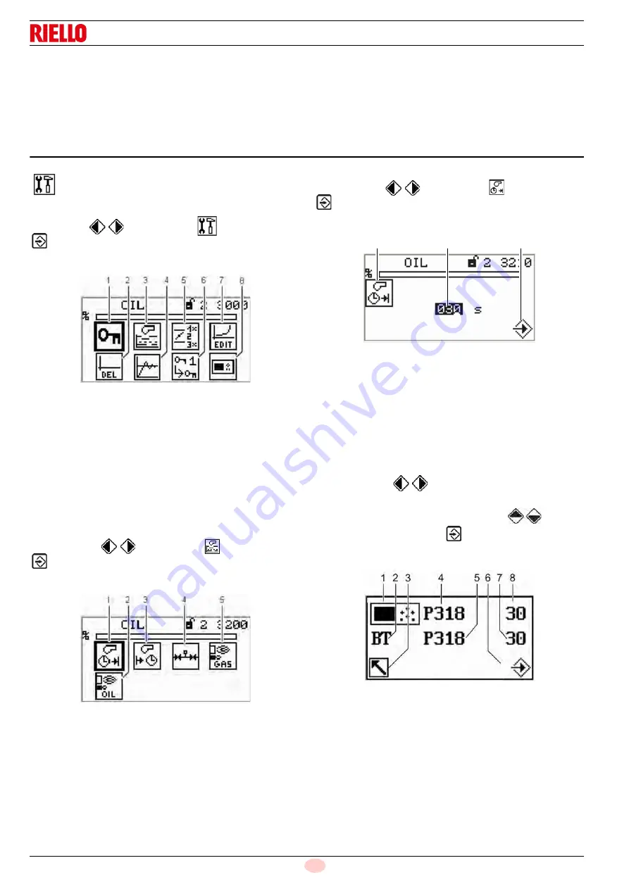 Riello 20155654 Installation, Use And Maintenance Instructions Download Page 44