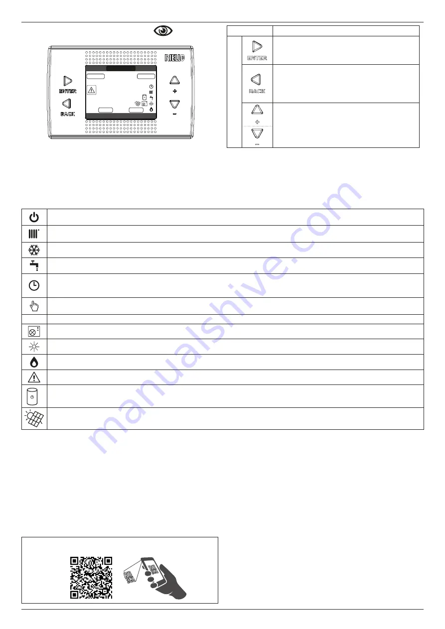 Riello 20187643 Installer And User Manual Download Page 8