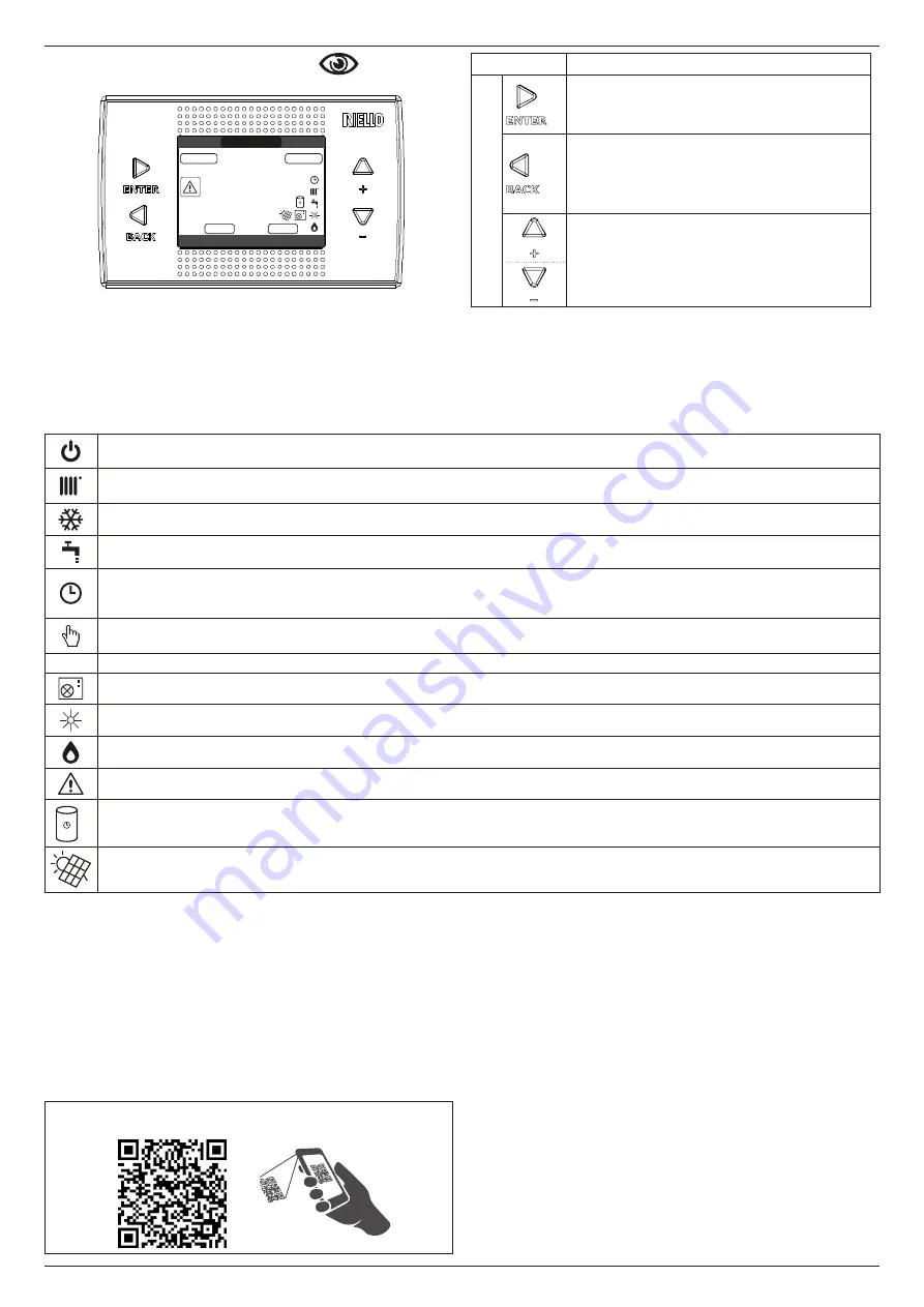 Riello 20187643 Installer And User Manual Download Page 34