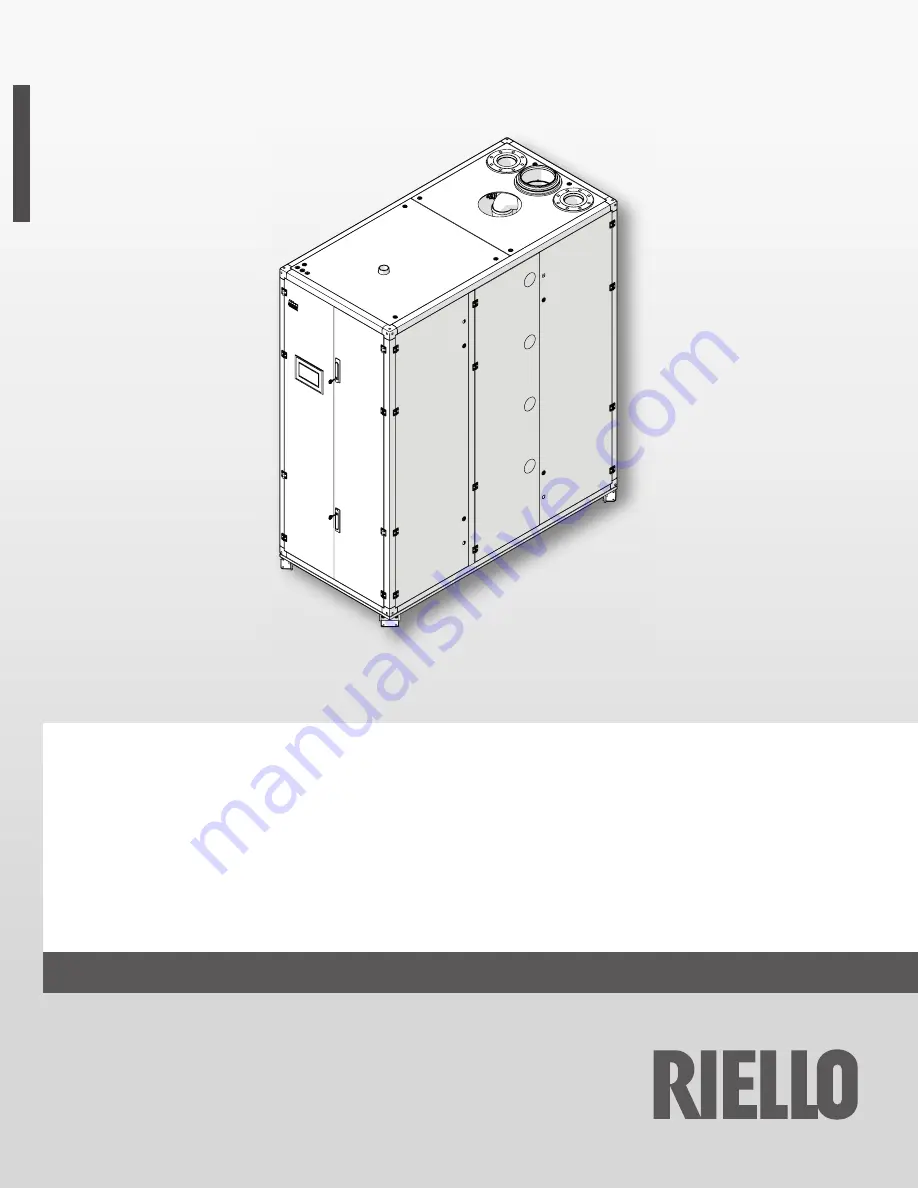 Riello Array AR 3000 Installation And Operation Manual Download Page 1