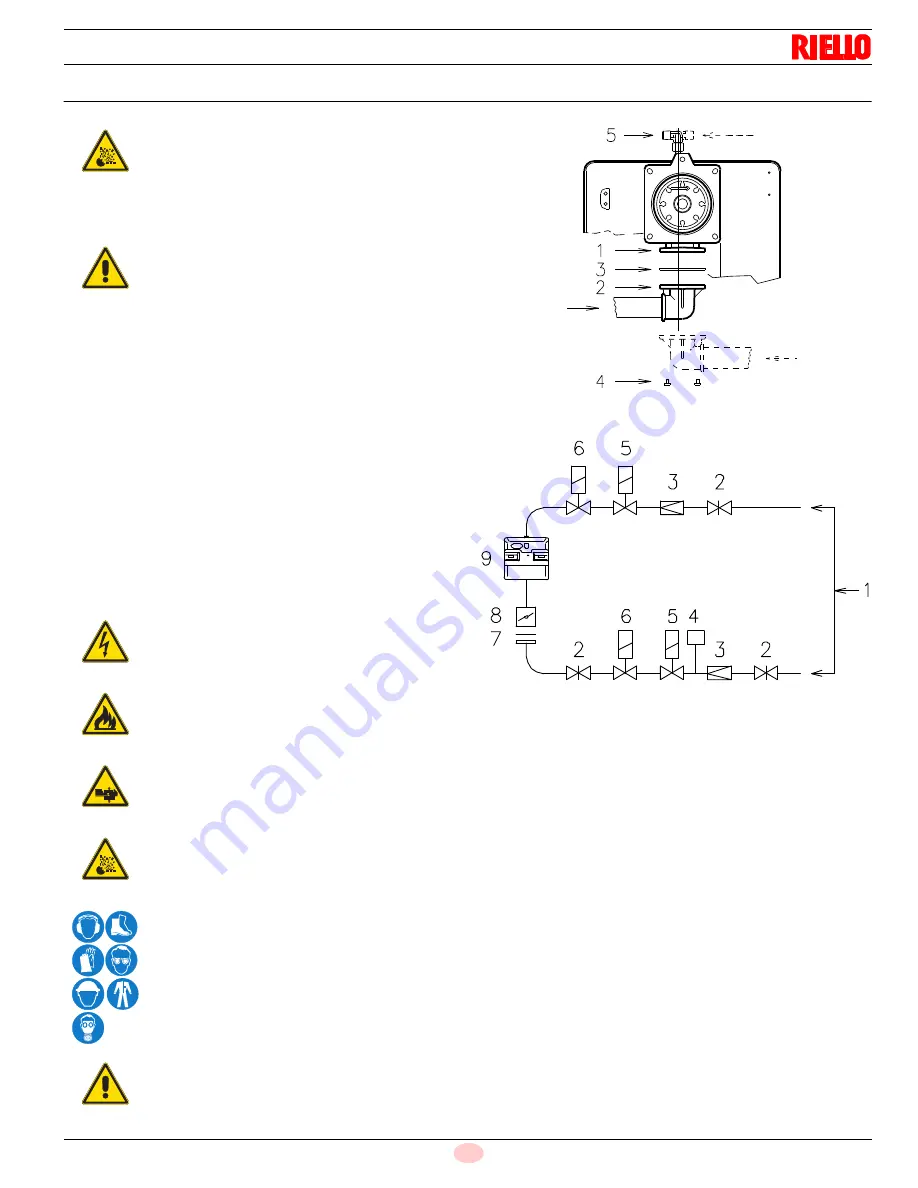 Riello C9331500 Installation, Use And Maintenance Instructions Download Page 23