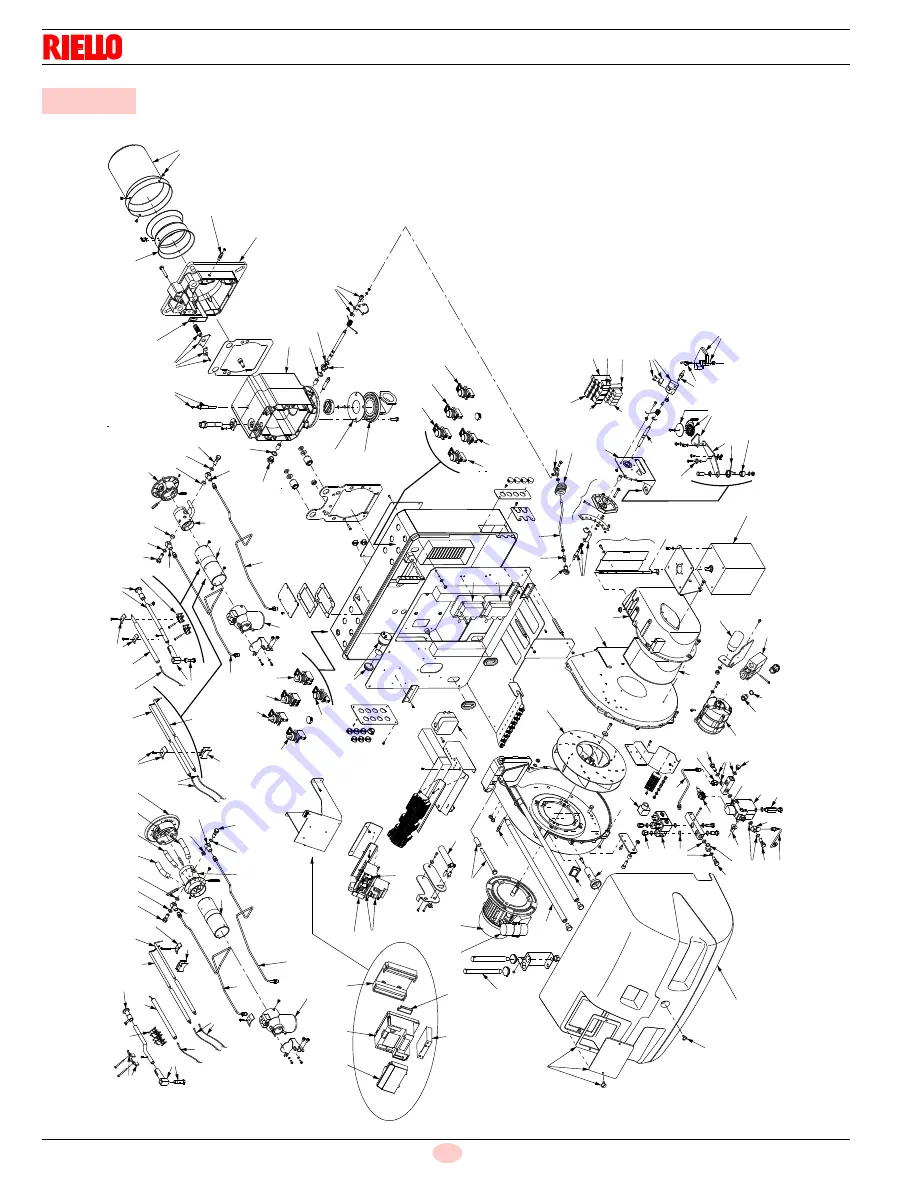 Riello C9331500 Installation, Use And Maintenance Instructions Download Page 40