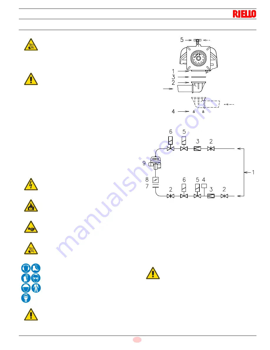 Riello C9334500 Installation, Use And Maintenance Instructions Download Page 25