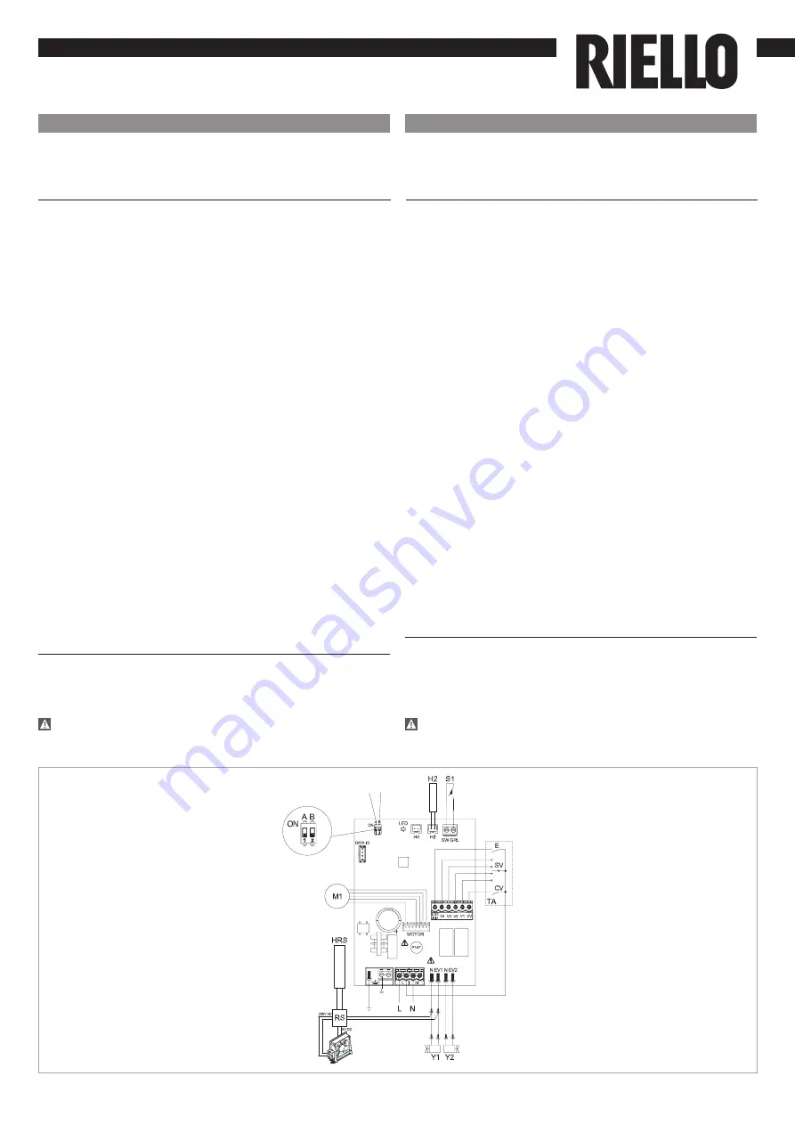 Riello CDI 15 Quick Start Manual Download Page 3