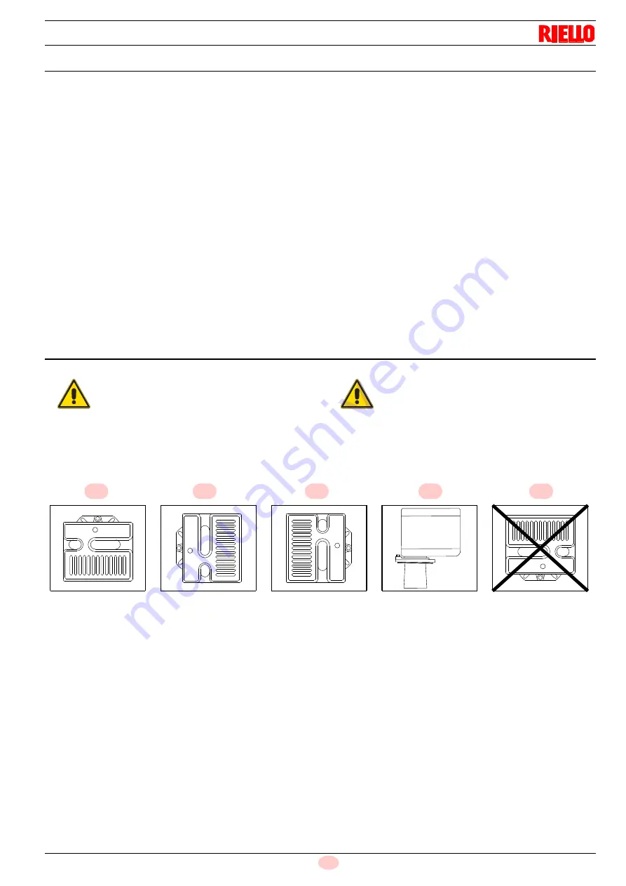 Riello G20D Installation, Use And Maintenance Instructions Download Page 13