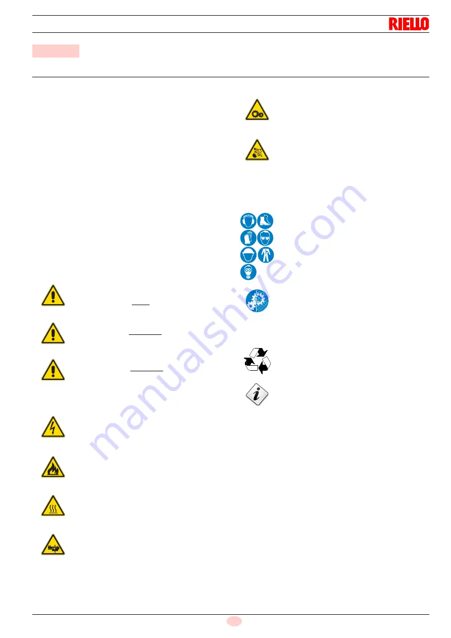 Riello Gulliver BS1/M Скачать руководство пользователя страница 7