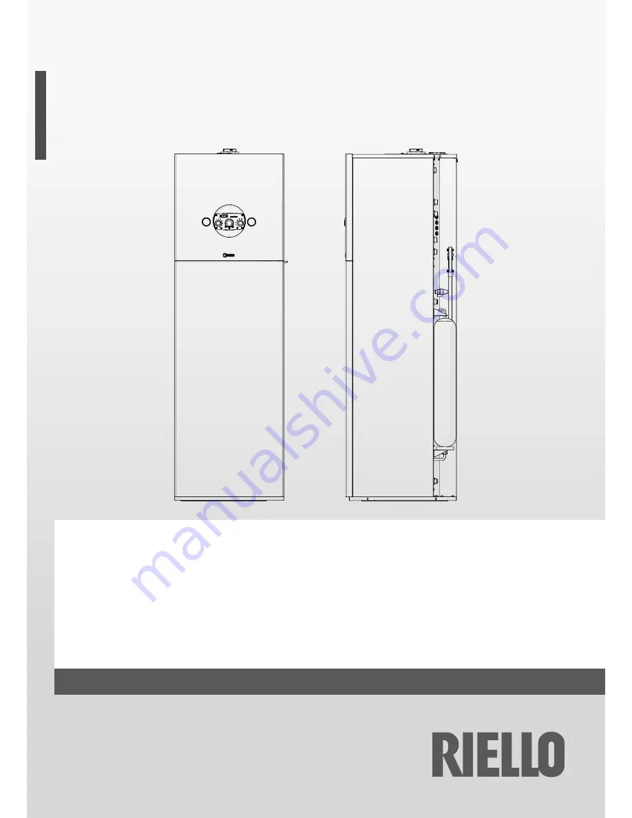 Riello KV 130 - 30 ISC Installation And Maintenance Manual Download Page 1