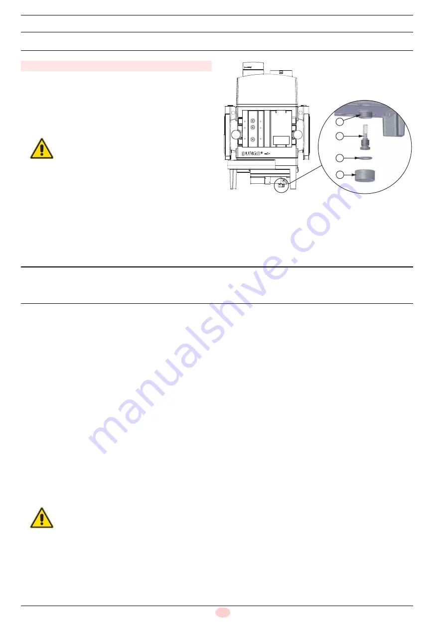 Riello MBC 1200/1 Installation, Use And Maintenance Instructions / Spare Parts List Download Page 70