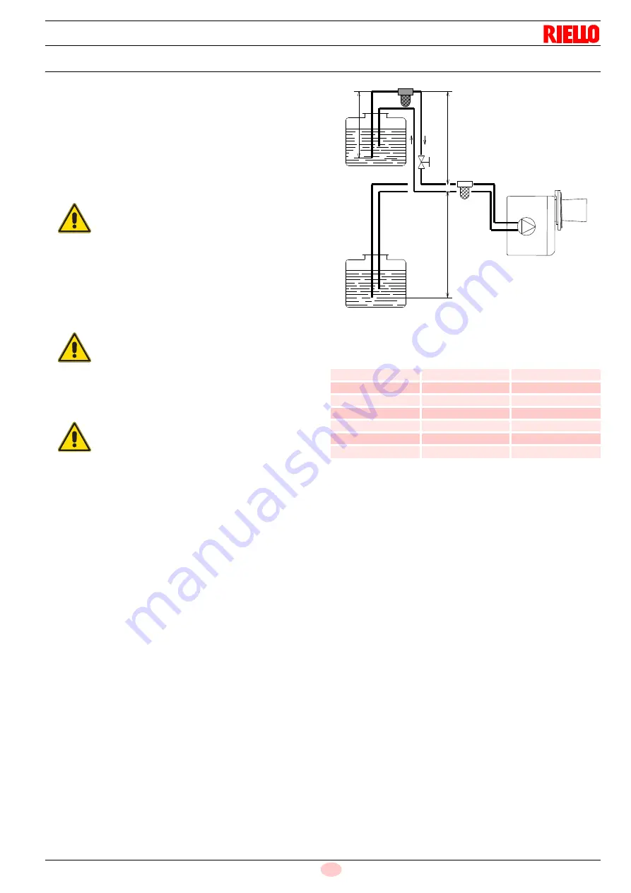 Riello RDB 3.2 BT 50/70 Installation, Use And Maintenance Instructions Download Page 19