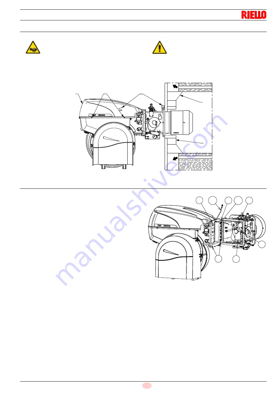 Riello RS 1000/M C01 Installation, Use And Maintenance Instructions Download Page 19