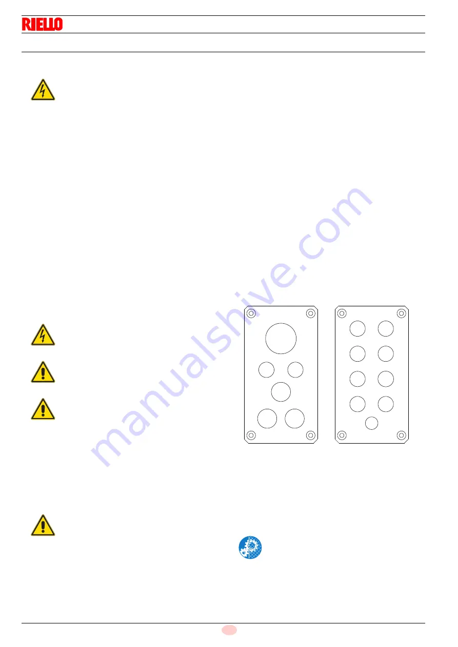 Riello RS 1000/M C01 Installation, Use And Maintenance Instructions Download Page 24