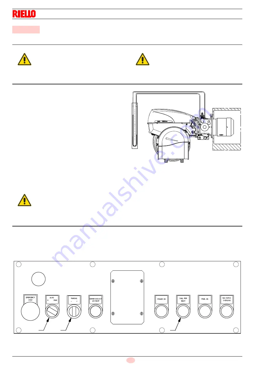 Riello RS 1000/M C01 Installation, Use And Maintenance Instructions Download Page 26