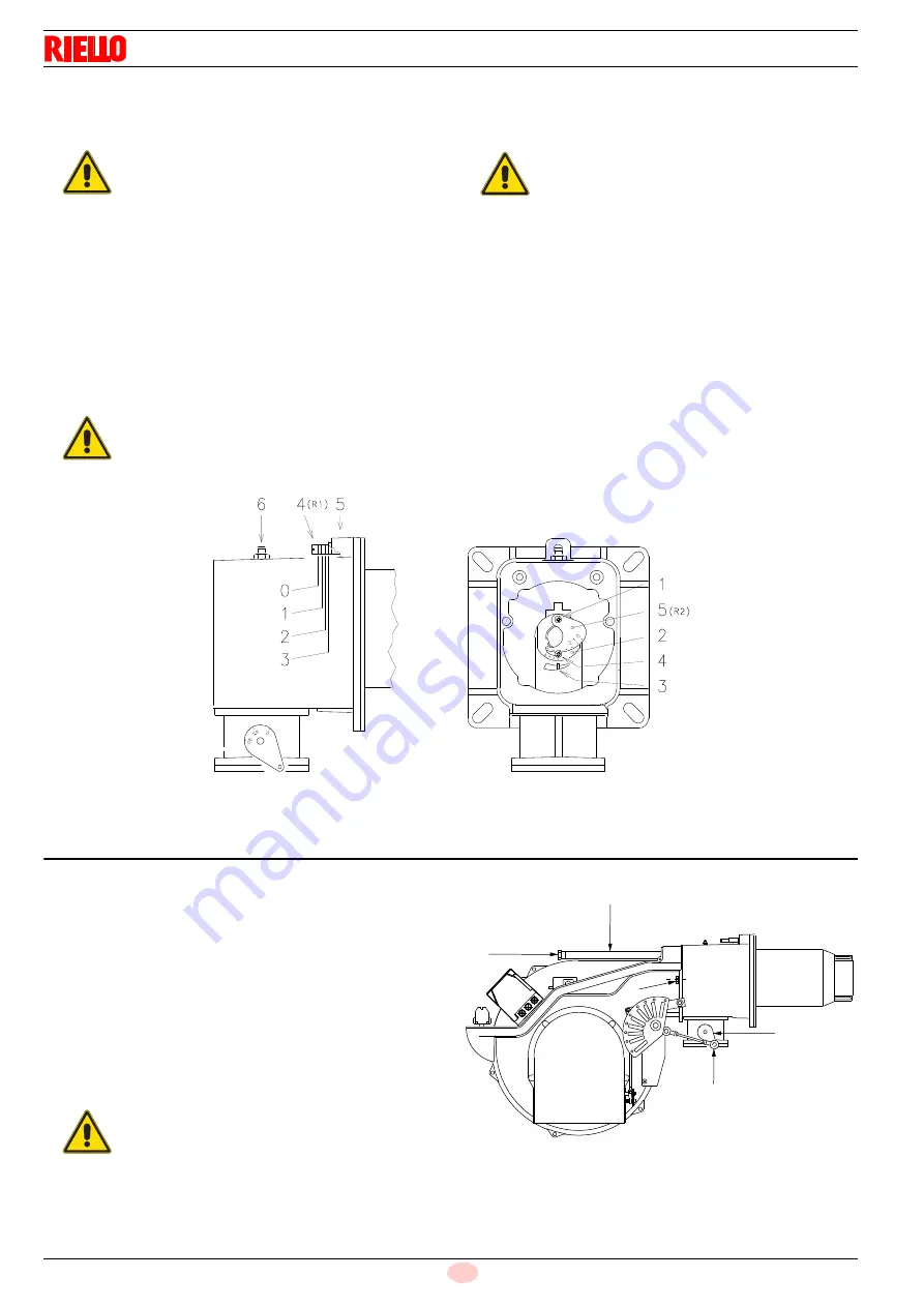 Riello RS 160/M BLU Instruction Manual Download Page 22