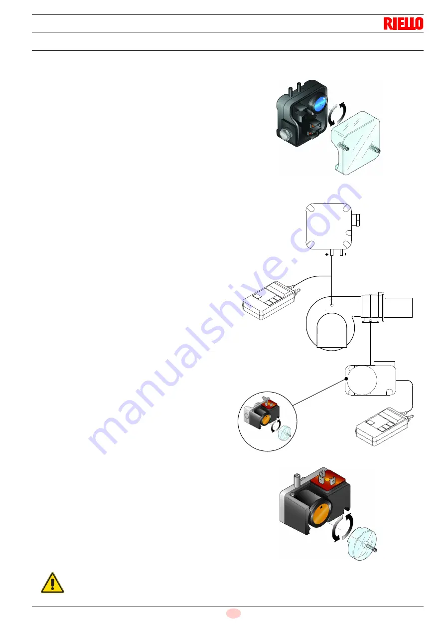 Riello RS 200/M BLU Installation, Use And Maintenance Instructions Download Page 35