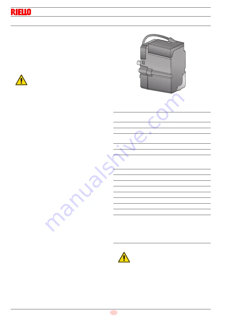 Riello RS 25/E BLU Series Скачать руководство пользователя страница 22