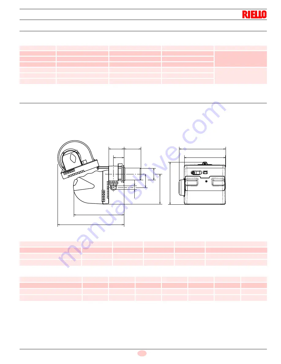 Riello RS 28/M Installation, Use And Maintenance Instructions Download Page 9