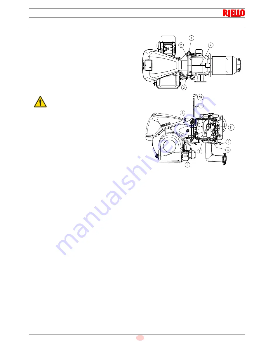 Riello RS 310/EV BLU FS1 Installation, Use And Maintenance Instructions Download Page 25