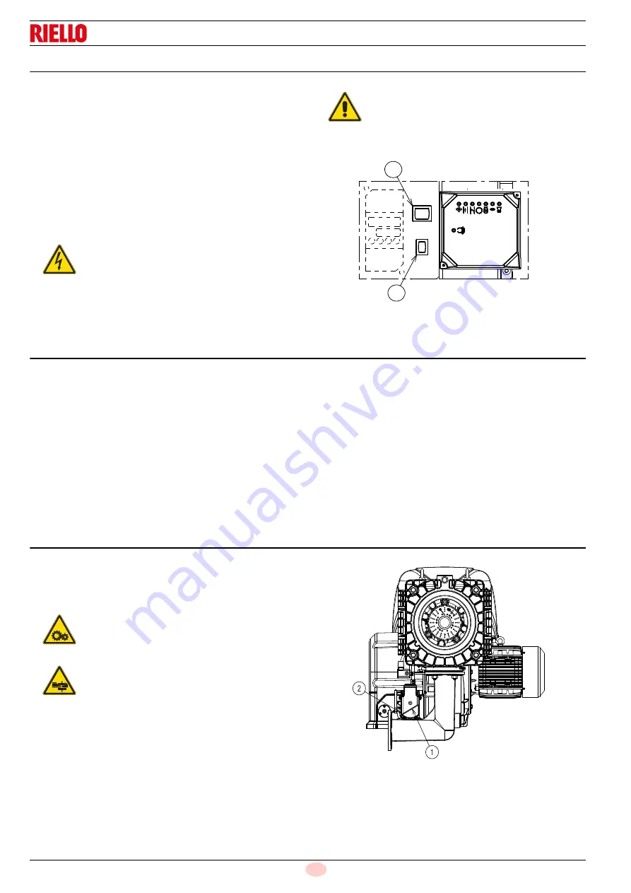 Riello RS 310/M BLU Installation, Use And Maintenance Instructions Download Page 30