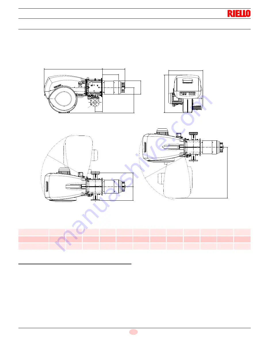 Riello RS 500/E LN Installation, Use And Maintenance Instructions Download Page 11