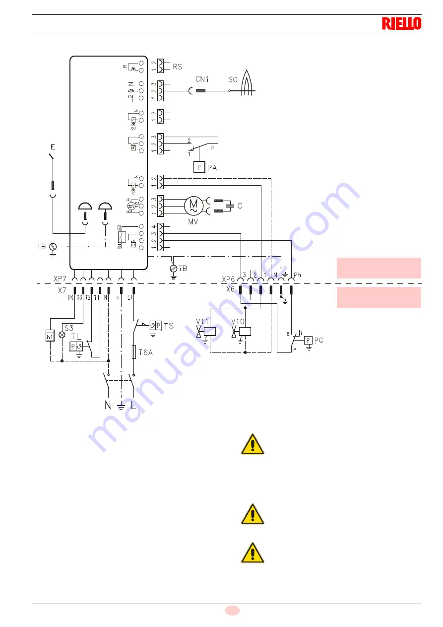 Riello RS5F Installation, Use And Maintenance Instructions Download Page 61