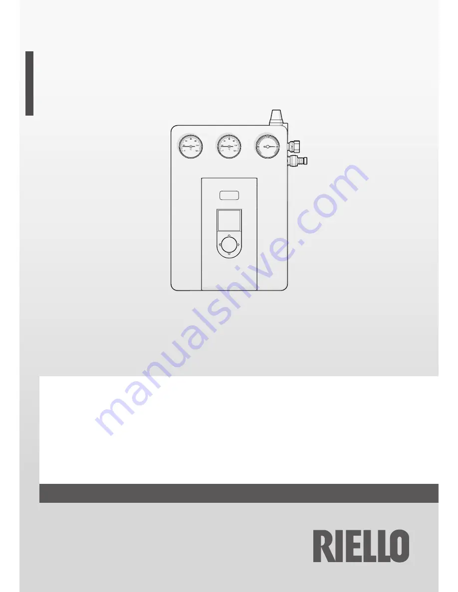 Riello RSS MR Скачать руководство пользователя страница 1