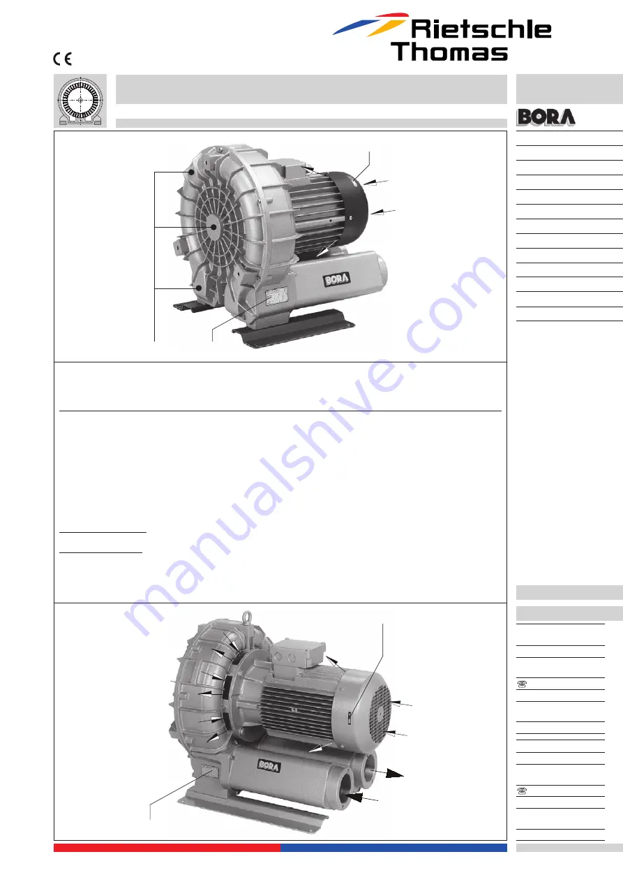 Rietschle Thomas SAP 1060 Operating Instructions Manual Download Page 29