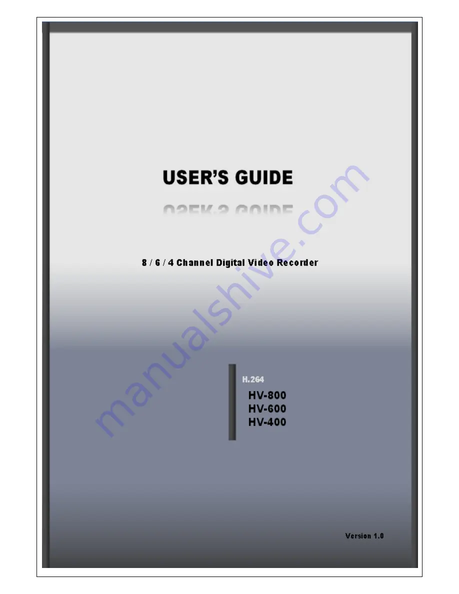 Rifatron HV-400 User Manual Download Page 1