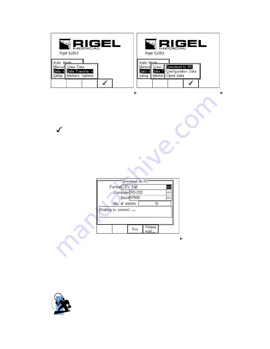 Rigel 62353 PLUS Instruction Manual Download Page 64