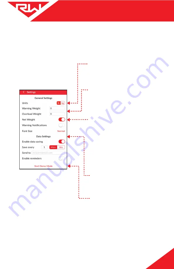 Right Weigh 201-219-11 Installation & Operation Manual Download Page 23