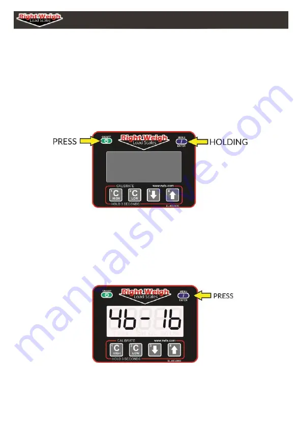 Right Weigh 201-RTS Series Installation And Operation Manual Download Page 20