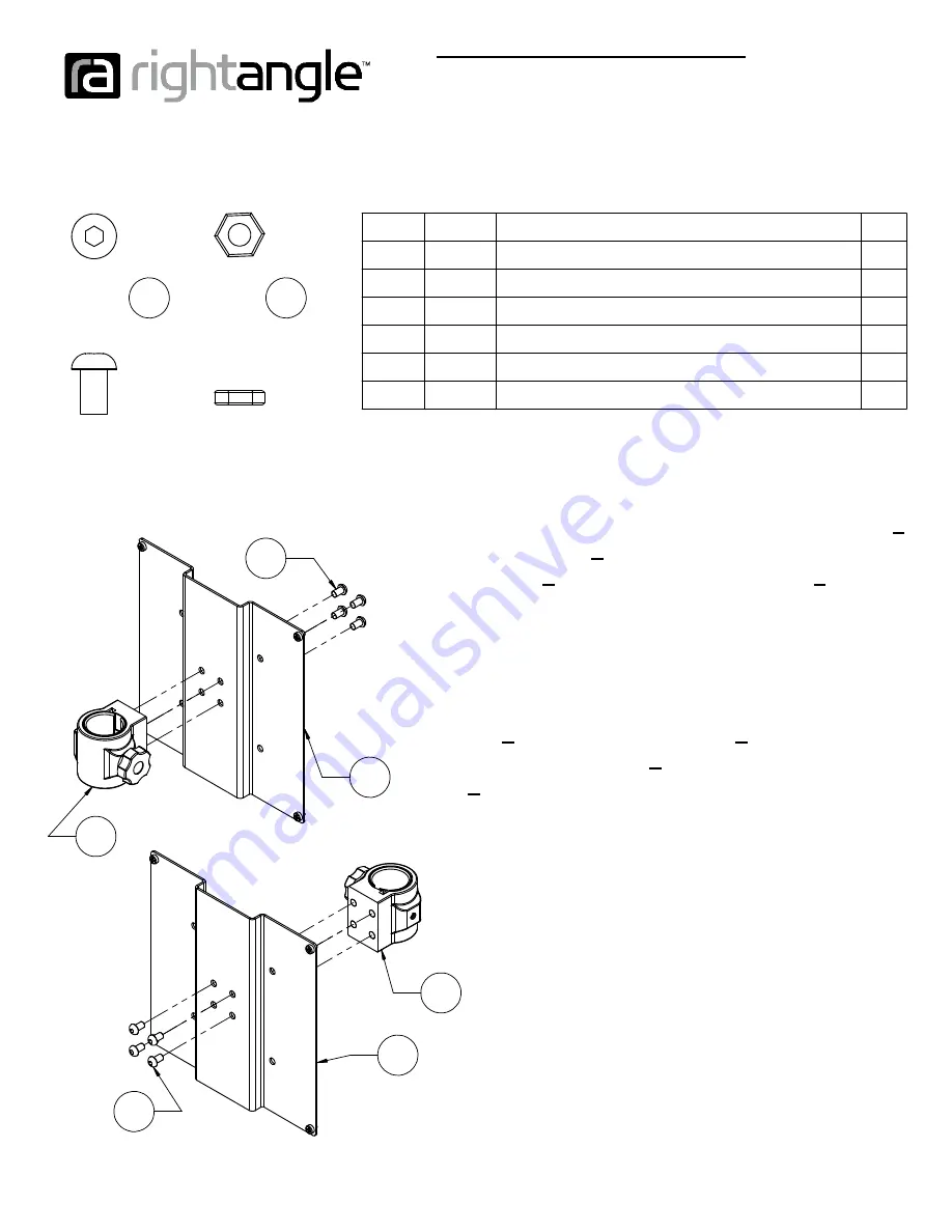 RightAngle HSTVMT Assembly Instructions Download Page 2