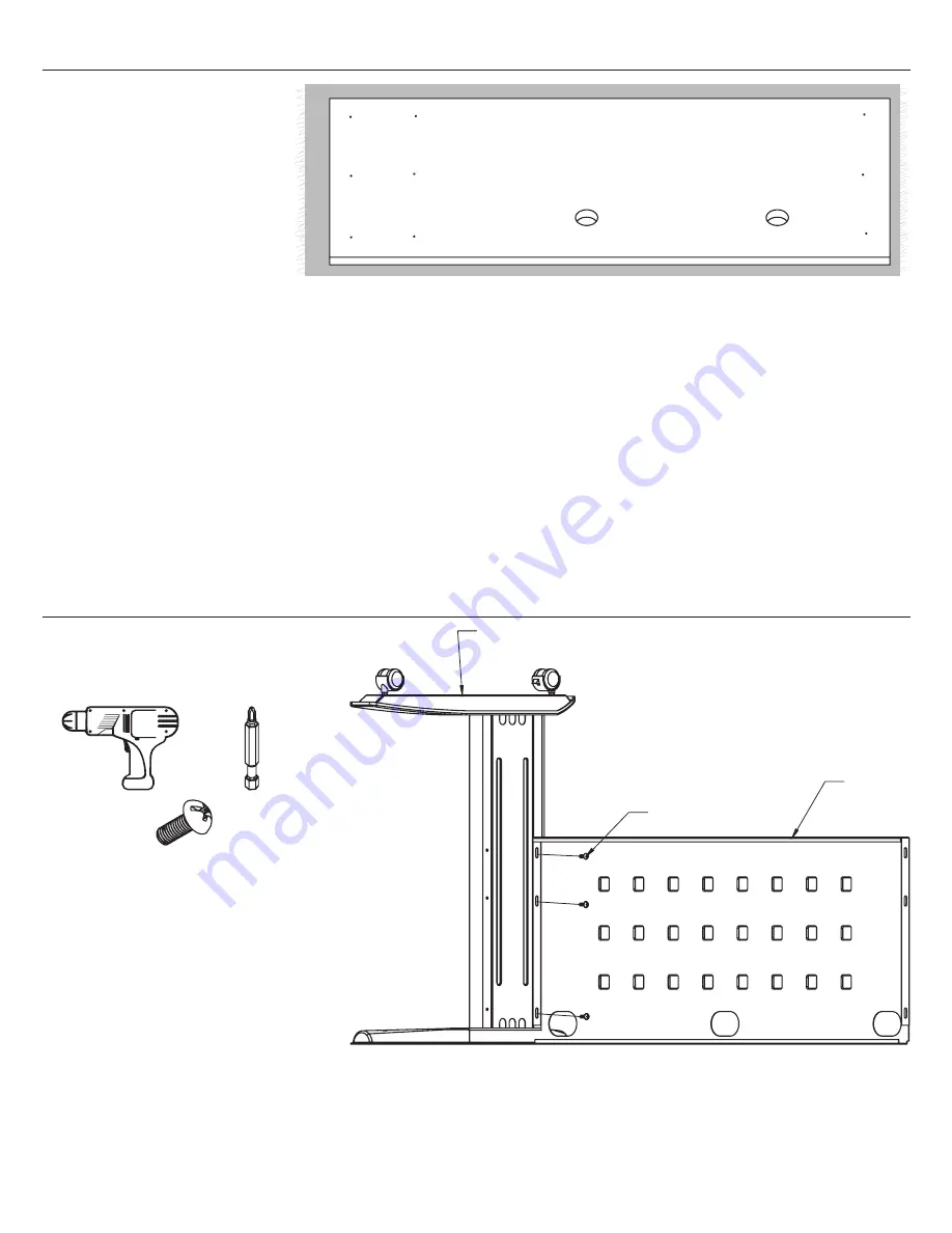 RightAngle R-Style Custom C Leg Base with Side Stationary Pedestal Assembly Instructions Download Page 3